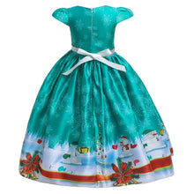 Load image into Gallery viewer, 2019 Girl Ball Gowns Princess Dress for Wedding Party Kids Dresses For Toddler Girl Children Fashion Christmas Clothing Vestidos N3046