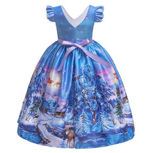Load image into Gallery viewer, 2019 Girl Ball Gowns Princess Dress for Wedding Party Kids Dresses For Toddler Girl Children Fashion Christmas Clothing Vestidos N3046
