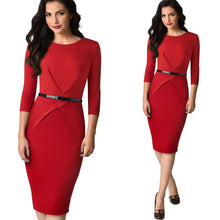 Load image into Gallery viewer, Business Work Office  Bodycon Autumn Pencil Dress NF1552 - VINLUVBRIDAL