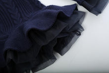 Load image into Gallery viewer, Girls Christmas Dress Thick Warm Sweater Wedding Party Baby Knitted Cotton Chiffon Winter Dress For Kids Girls O2623 - VINLUVBRIDAL