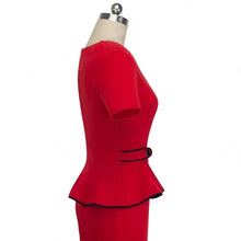 Load image into Gallery viewer, Career Women Pure Color Office Business Work Bodycon Dresses NF512 - VINLUVBRIDAL