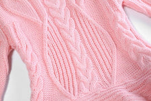 Load image into Gallery viewer, Girls Christmas Dress Thick Warm Sweater Wedding Party Baby Knitted Cotton Chiffon Winter Dress For Kids Girls O2623 - VINLUVBRIDAL