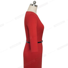 Load image into Gallery viewer, Business Work Office  Bodycon Autumn Pencil Dress NF1552 - VINLUVBRIDAL