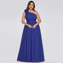Load image into Gallery viewer, Plus Size Burgundy Chiffon Bridesmaid Dresses Long A Line Sleeveless Elegant Formal Wedding Guest Gowns N2807