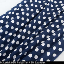 Load image into Gallery viewer, Vintage Polka Dots Elegant Round Neck Bodycon Work Office Dresses NF226 - VINLUVBRIDAL