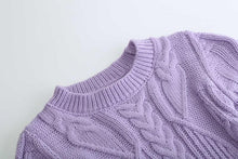 Load image into Gallery viewer, Girls Christmas Dress Thick Warm Sweater Wedding Party Baby Knitted Cotton Chiffon Winter Dress For Kids Girls O2623 - VINLUVBRIDAL