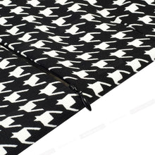 Load image into Gallery viewer, Vintage Houndstooth and Black Patchwork Round Neck Office Bodycon Dresses 2019 S900 - VINLUVBRIDAL
