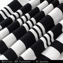 Load image into Gallery viewer, Vintage Stripes Printed Wear to Work SummerBodycon Office Dress NF510 - VINLUVBRIDAL