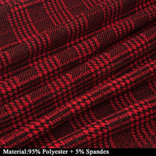Load image into Gallery viewer, New Arrival 2019 Plaid Print Work Business Party Bodycon Sheath Office Dress B537 - VINLUVBRIDAL