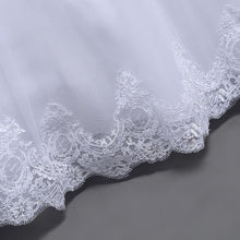 Load image into Gallery viewer, Princess Ball Gown Wedding Dresses Bridal 1/2 Sleeves Lace Luxury Customized Plus Size WF2612