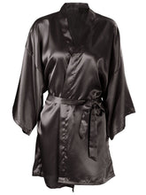 Load image into Gallery viewer, 2019 New Satin Bridesmaid Robes, White Faux Silk Wedding Bridal Sisters Dressing Gown / Kimono Bathrobes N0416 - VINLUVBRIDAL
