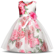 Load image into Gallery viewer, 2019 Christmas Toddler Girl Dresses For Little Girl School Wear Children Wedding Holiday Clothing Kids Party Dresses For Girl 4-10Y N1216 - VINLUVBRIDAL
