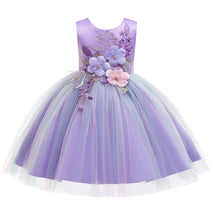 Load image into Gallery viewer, Girls Dress Christmas Elegant Princess Dress Kids Dresses For Girl Costume Children Wedding Party Dress 10 Year vestido infantil O2652 - VINLUVBRIDAL