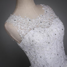 Load image into Gallery viewer, Ball Gown Wedding Dresses Bridal Lace Up White/Ivory Quality Customized Plus Size WF2606