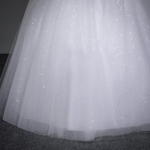 Load image into Gallery viewer, Ball Gown Wedding Dresses Bridal Lace Up White/Ivory Quality Customized Plus Size WF2606