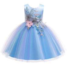 Load image into Gallery viewer, Girls Dress Christmas Elegant Princess Dress Kids Dresses For Girl Costume Children Wedding Party Dress 10 Year vestido infantil O2652 - VINLUVBRIDAL