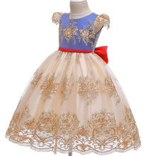 Load image into Gallery viewer, 2019 Christmas Toddler Girl Dresses For Little Girl School Wear Children Wedding Holiday Clothing Kids Party Dresses For Girl 4-10Y N1216 - VINLUVBRIDAL