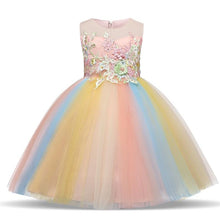 Load image into Gallery viewer, 2019 Christmas Toddler Girl Dresses For Little Girl School Wear Children Wedding Holiday Clothing Kids Party Dresses For Girl 4-10Y N1216 - VINLUVBRIDAL