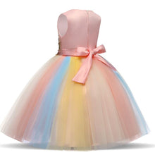 Load image into Gallery viewer, 2019 Christmas Toddler Girl Dresses For Little Girl School Wear Children Wedding Holiday Clothing Kids Party Dresses For Girl 4-10Y N1216 - VINLUVBRIDAL