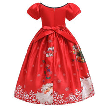 Load image into Gallery viewer, 2019 Winter Long Christmas Dress Girl Kids  For Girls Children Clothes Santa Claus Party Maxi Princess Dresses 10 12 Years O2620 - VINLUVBRIDAL