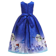 Load image into Gallery viewer, 2019 Winter Long Christmas Dress Girl Kids  For Girls Children Clothes Santa Claus Party Maxi Princess Dresses 10 12 Years O2620 - VINLUVBRIDAL