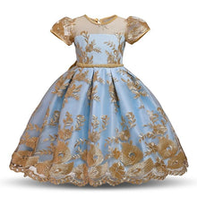 Load image into Gallery viewer, 2019 Christmas Toddler Girl Dresses For Little Girl School Wear Children Wedding Holiday Clothing Kids Party Dresses For Girl 4-10Y N1216 - VINLUVBRIDAL