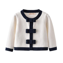 Load image into Gallery viewer, Infant Baby Girl 3pcs Clothing Sets Outfit Cardigan Dress and Hat Little Girls Dresses Set Christmas Wedding Dresses D0347