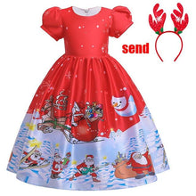 Load image into Gallery viewer, 2019 Girl Ball Gowns Princess Dress for Wedding Party Kids Dresses For Toddler Girl Children Fashion Christmas Clothing Vestidos N3046