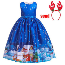Load image into Gallery viewer, 2019 Girl Ball Gowns Princess Dress for Wedding Party Kids Dresses For Toddler Girl Children Fashion Christmas Clothing Vestidos N3046