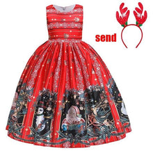 Load image into Gallery viewer, 2019 Girl Ball Gowns Princess Dress for Wedding Party Kids Dresses For Toddler Girl Children Fashion Christmas Clothing Vestidos N3046