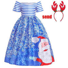 Load image into Gallery viewer, 2019 Girl Ball Gowns Princess Dress for Wedding Party Kids Dresses For Toddler Girl Children Fashion Christmas Clothing Vestidos N3046