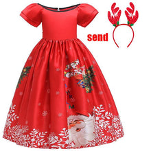 Load image into Gallery viewer, 2019 Girl Ball Gowns Princess Dress for Wedding Party Kids Dresses For Toddler Girl Children Fashion Christmas Clothing Vestidos N3046