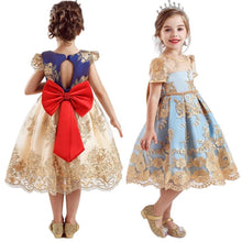 Load image into Gallery viewer, 2019 Christmas Toddler Girl Dresses For Little Girl School Wear Children Wedding Holiday Clothing Kids Party Dresses For Girl 4-10Y N1216 - VINLUVBRIDAL