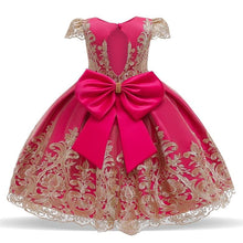 Load image into Gallery viewer, 2019 Christmas Toddler Girl Dresses For Little Girl School Wear Children Wedding Holiday Clothing Kids Party Dresses For Girl 4-10Y N1216 - VINLUVBRIDAL