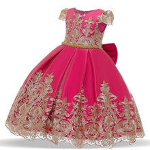 Load image into Gallery viewer, 2019 Christmas Toddler Girl Dresses For Little Girl School Wear Children Wedding Holiday Clothing Kids Party Dresses For Girl 4-10Y N1216 - VINLUVBRIDAL