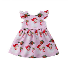 Load image into Gallery viewer, Fashion 2019 Christmas Baby Girls Dresses Toddler Kids Dress Cute Pink Wedding Bridesmaid Party Pageant  N1209 - VINLUVBRIDAL