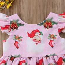 Load image into Gallery viewer, Fashion 2019 Christmas Baby Girls Dresses Toddler Kids Dress Cute Pink Wedding Bridesmaid Party Pageant  N1209 - VINLUVBRIDAL