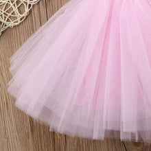 Load image into Gallery viewer, Party Wedding Christmas Kid Girl Dresses Princess Sequins Sleeveless Dress Formal High Waist Gown Lace Tutu D0398