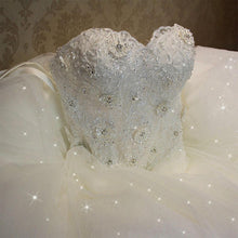 Load image into Gallery viewer, Ball Gown Wedding Dresses Bridal Vintage Ivory Elegant Luxury  Vestido De Noiva Plus Size Customized WF2605