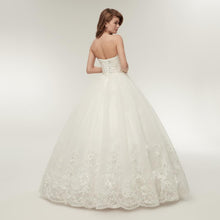 Load image into Gallery viewer, Ball Gown Wedding Dresses Bridal Vintage Ivory Elegant Luxury  Vestido De Noiva Plus Size Customized WF2605