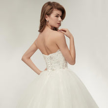 Load image into Gallery viewer, Ball Gown Wedding Dresses Bridal Vintage Ivory Elegant Luxury  Vestido De Noiva Plus Size Customized WF2605