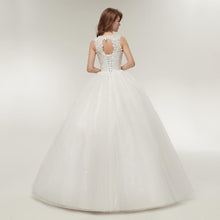 Load image into Gallery viewer, Ball Gown Wedding Dresses Bridal Lace Up White/Ivory Quality Customized Plus Size WF2606