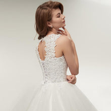 Load image into Gallery viewer, Ball Gown Wedding Dresses Bridal Lace Up White/Ivory Quality Customized Plus Size WF2606