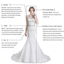 Load image into Gallery viewer, Women Mermaid Sleeveless Wedding Dresses Bridal White Turkey Appliques Lace Custom Made Long Sleeve Gown Vestidos De Noiva WN2624