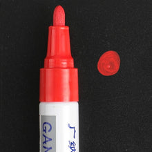 Load image into Gallery viewer, Colorful Waterproof Pen Car Paint Marker Graffiti Oily Paint Pen Doodle Mark Pen Photo Album DIY Photo Album Scrapbook 12 colors